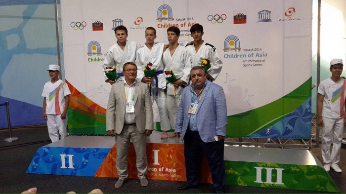 Azerbaijani judo fighter wins gold at `Children of Asia` tournament